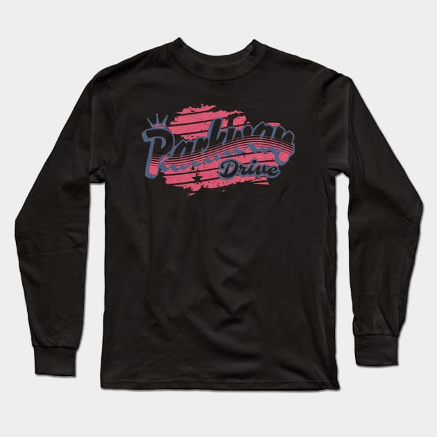 Parkway Pop Vintage Long Sleeve T-Shirt by ProvinsiLampung